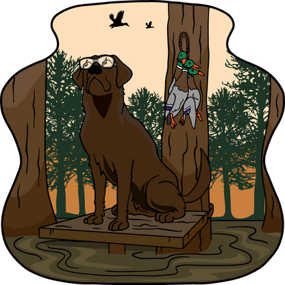 Chocolate Dog Timber Tee